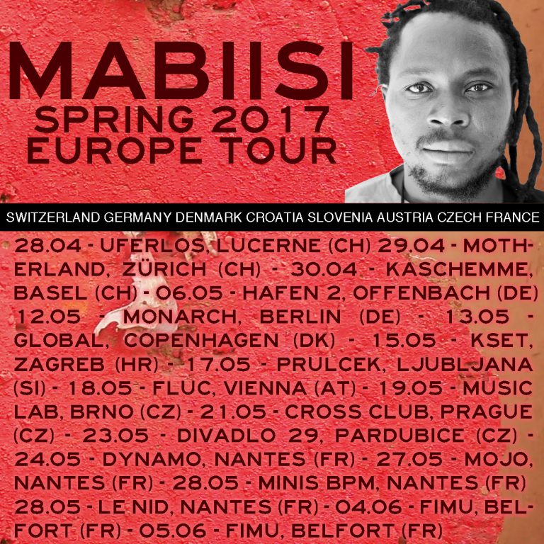 Mabiisi: Spring 2017 Europe Tour