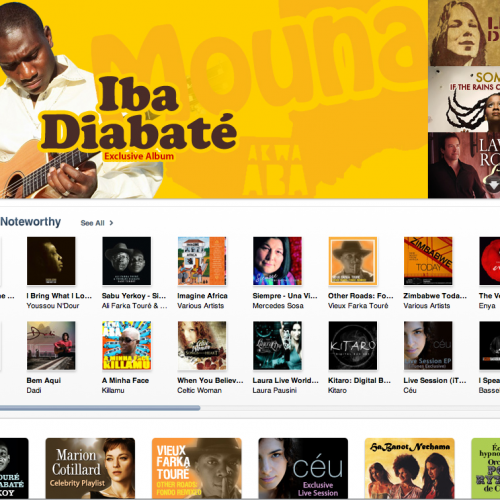 Iba Diabaté “Mouna” available in iTunes